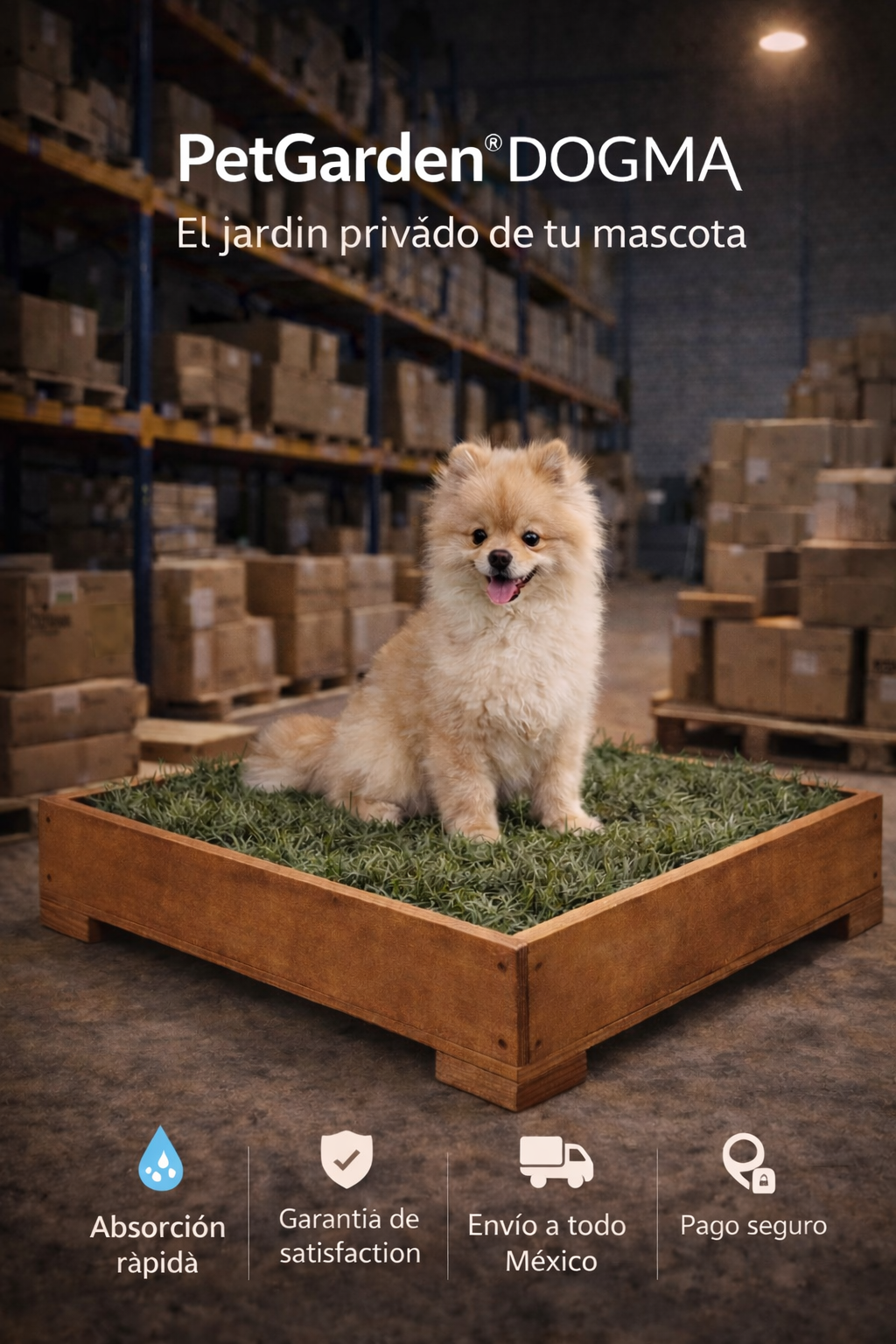 PetGarden® DOGMA — El jardín perfecto para sus necesidades.