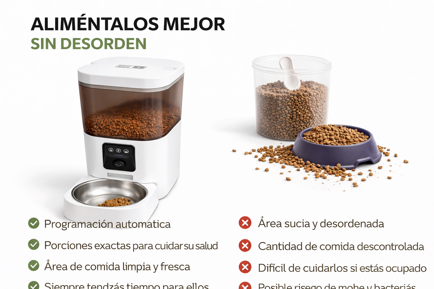 SmartFeed® DOGMA — Alimentación automática, sin preocupaciones.