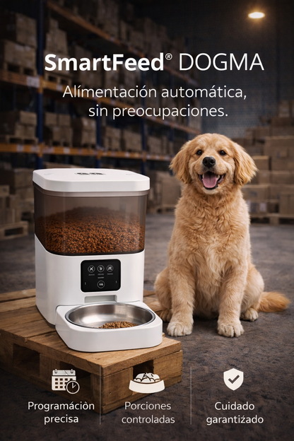 SmartFeed® DOGMA — Alimentación automática, sin preocupaciones.